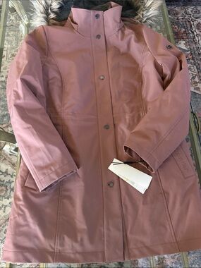 Calvin Klein Dusty Rose Trench Coat